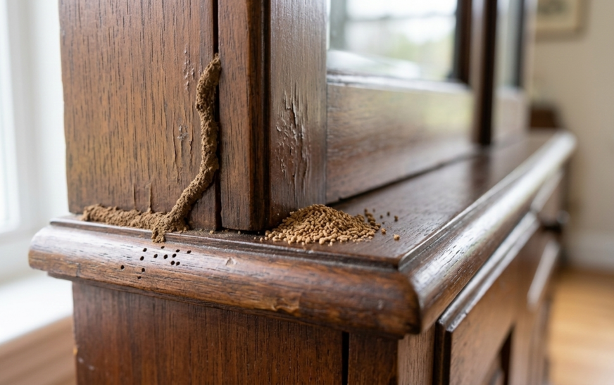 Early Signs of Termites in Wooden Furniture