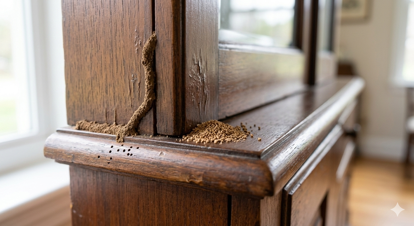 Early Signs of Termites in Wooden Furniture