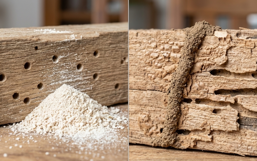 Wood Borer vs. Termite: Which Bug Is Destroying Your Wood?