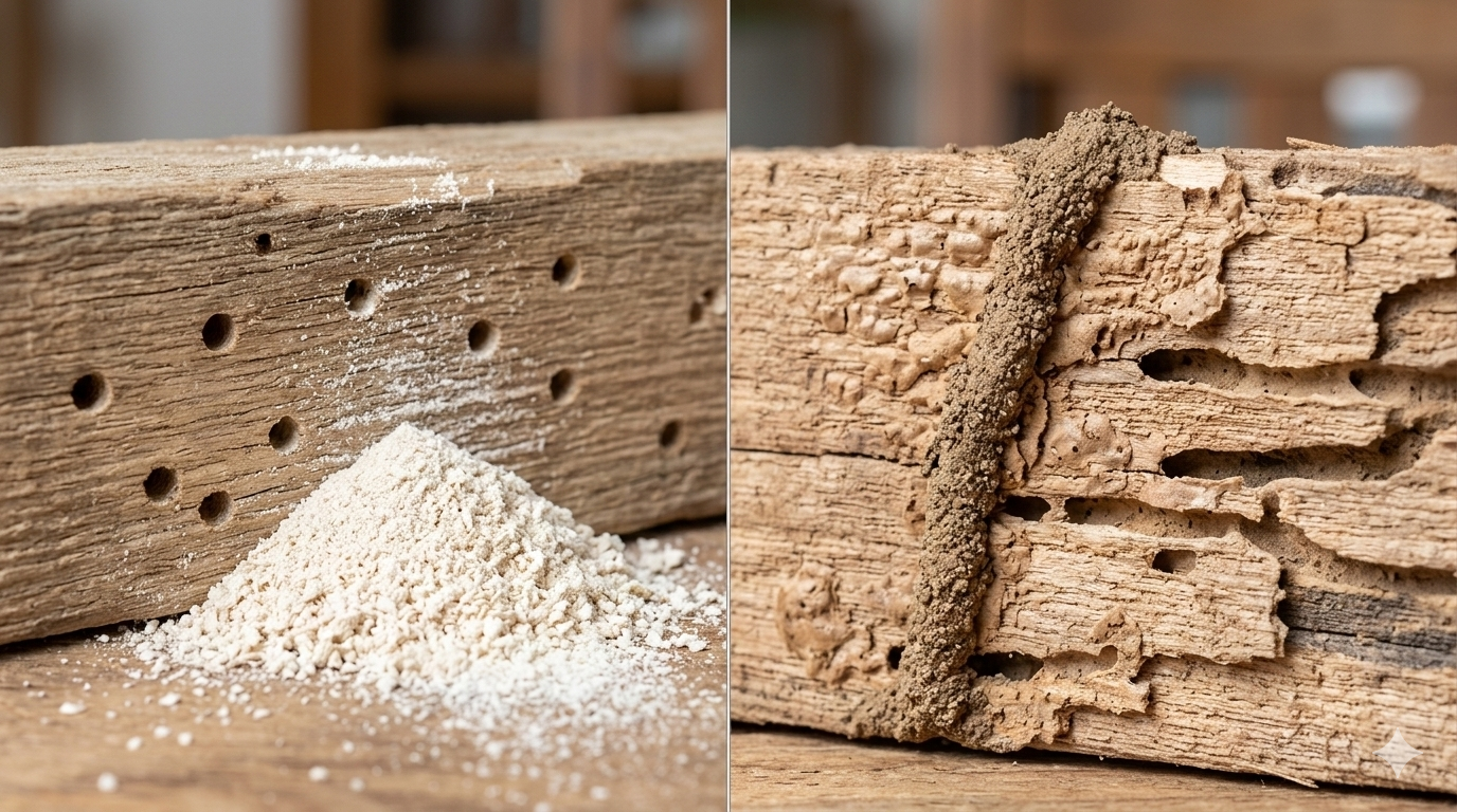 Wood Borer vs. Termite: Which Bug Is Destroying Your Wood?