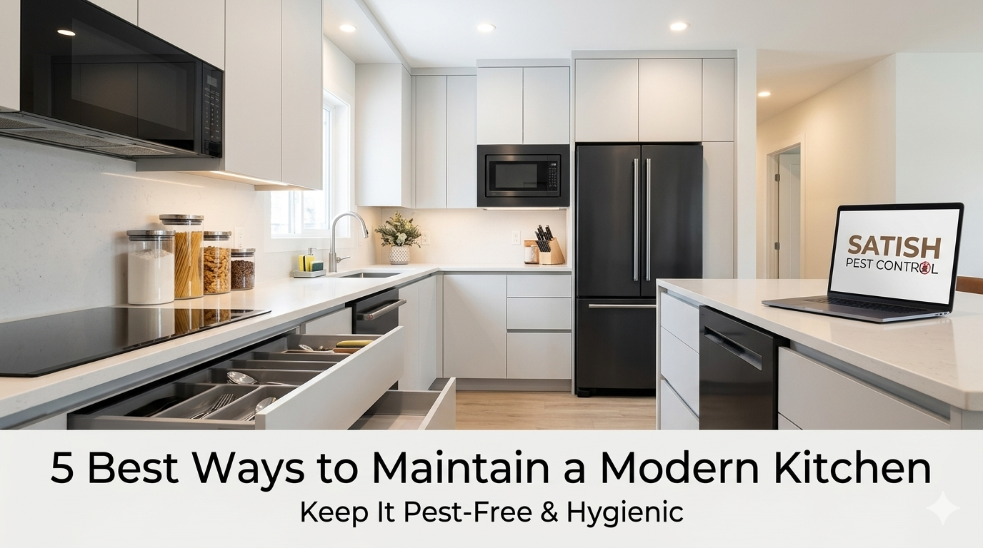 5 Best Ways to Maintain a Modern Kitchen and Keep It Pest-Free